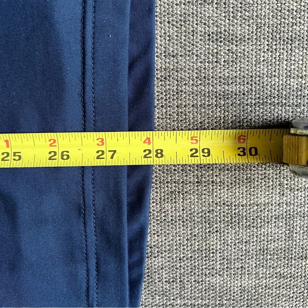 Sunice Golf Pullover Mens Large Blue White Otaki Mid Layer 1/4 Quarter Zip - Picture 12 of 14